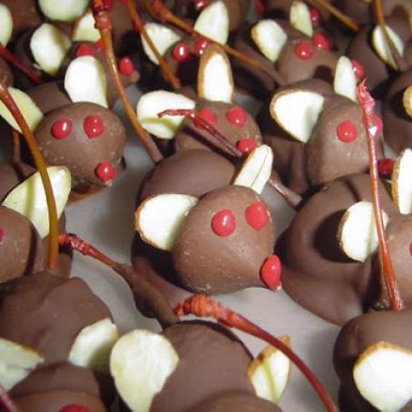 Chocolate Christmas Mice - or Anytime Mice!