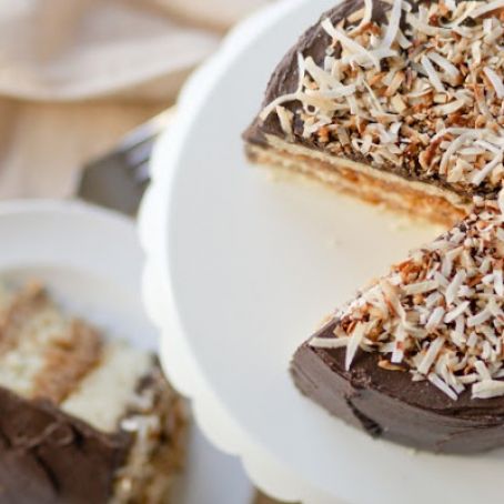 Samoa Layer Cake