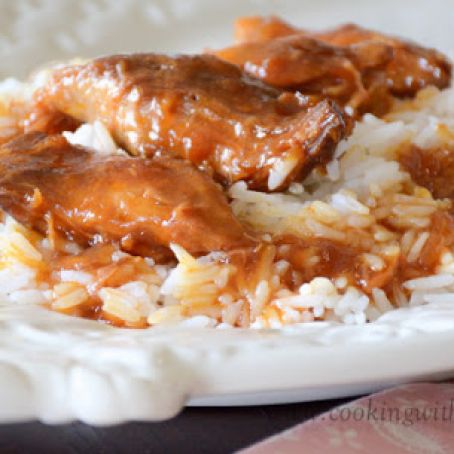 Slow Cooker Russian Apricot Chicken