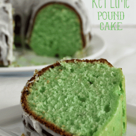 Key Lime Pound Cake