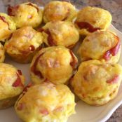 Ham and Cheese Biscuit Cups