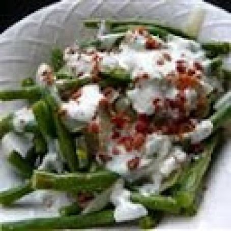 Blue Cheese Green Beans