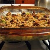 Zucchini Mushroom Crumble