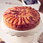 Italian Plum Upside Down Cake