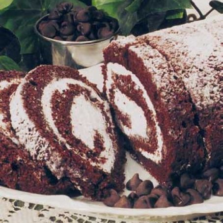 Chocolate Cake Roll***