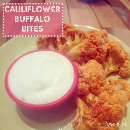 Buffalo Cauliflower Bites and Touch Down Ranch Dip