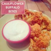Buffalo Cauliflower Bites and Touch Down Ranch Dip