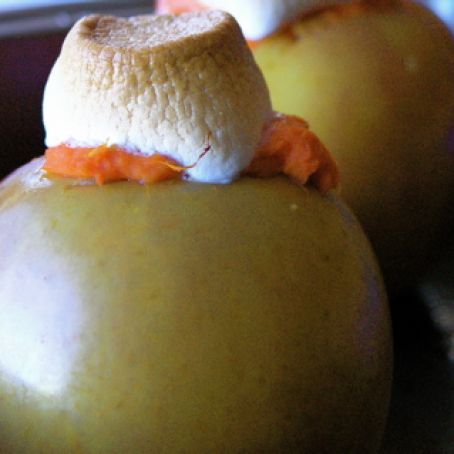 Sweet Potato Stuffed Apples