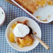 Easy Peach Cobbler