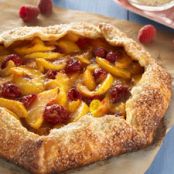 Rustic Peach Tart