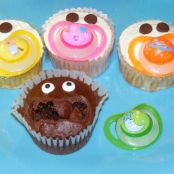Pacifier Cupcakes