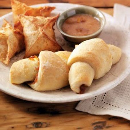 Pumpkin-Filled Crescent Rolls