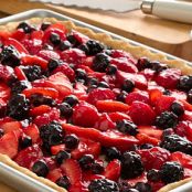 Fresh Berry Slab Pie