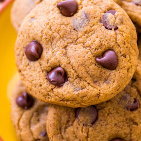 Pumpkin Chocolate Chip Cookies