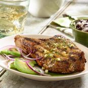 Grilled Mojo Pork Chops