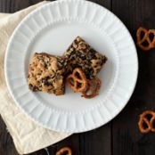 Chocolate Chip-Pretzel Bars
