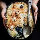Creamed Onion Gratin