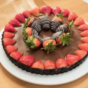 Chocolate-Covered Strawberry Tart