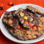 Halloween Candy Bark