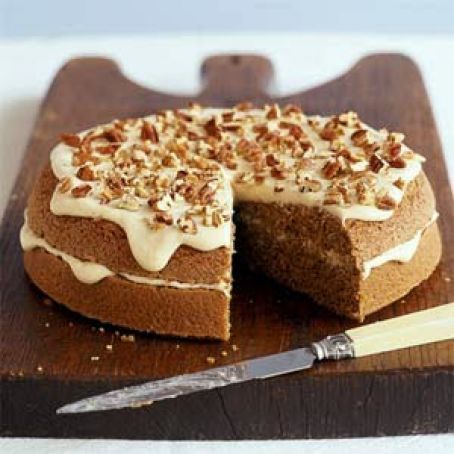 Maple Pecan Layer Cake