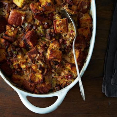 Andouille Sausage and Cornbread Stuffing
