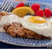 Country-Fried Steak & Eggs