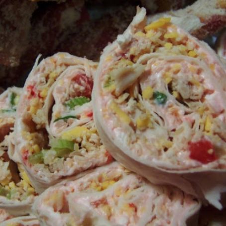 Chicken salad Pinwheels