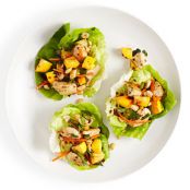 Thai Chicken Lettuce Wraps