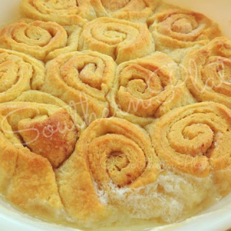 Shortcut Butter Roll Dessert