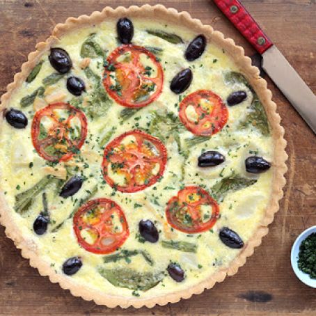 Niçoise Salad Quiche