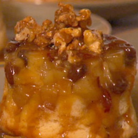 CAKE****Upside-Down Sour Cream Cake with Caramelized Pears