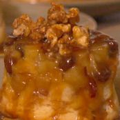 CAKE****Upside-Down Sour Cream Cake with Caramelized Pears