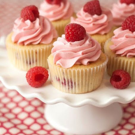 Raspberry Cupcakes