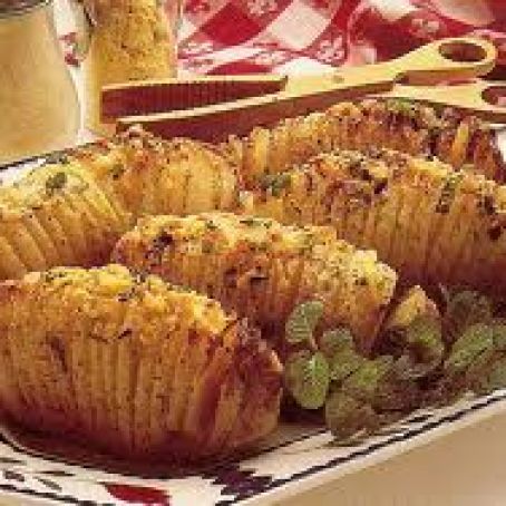 Sliced Baked Potatoes