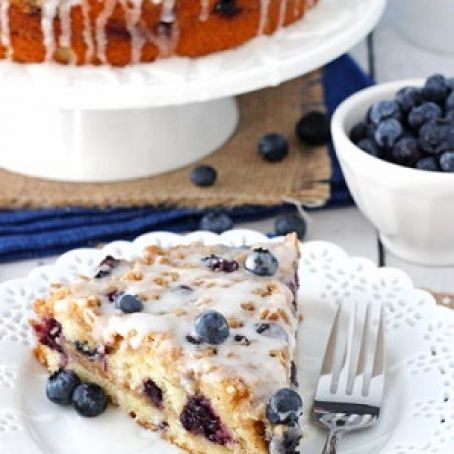 Blueberry Streusel Coffee Cake