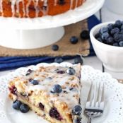 Blueberry Streusel Coffee Cake