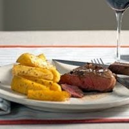 Rib Eye with Garlic-Thyme Marinade