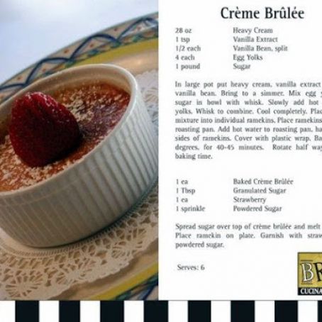 Creme Brulee
