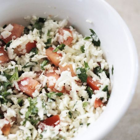 Delicious & Healthy Cauliflower Tabbouleh
