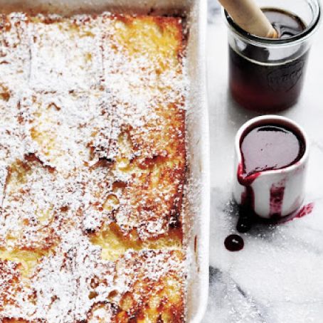 Baked Baguette French Toast