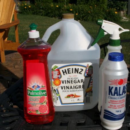 Natural weed killer (made with basic items in your kitchen)