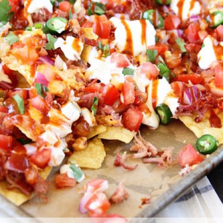 Southern Sheet Pan Nachos