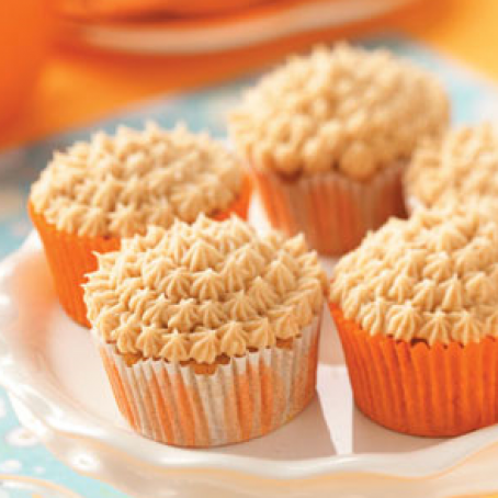 Pumpkin Spice Cupcakes with Cream Cheese Frosting Recipe