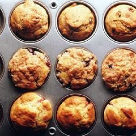 Nutty Fruit Muffins