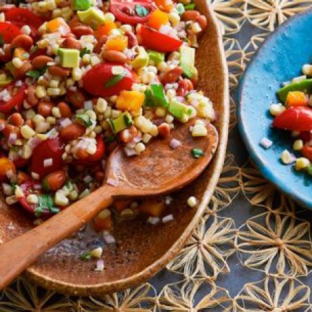 Pinto Bean Salsa Salad