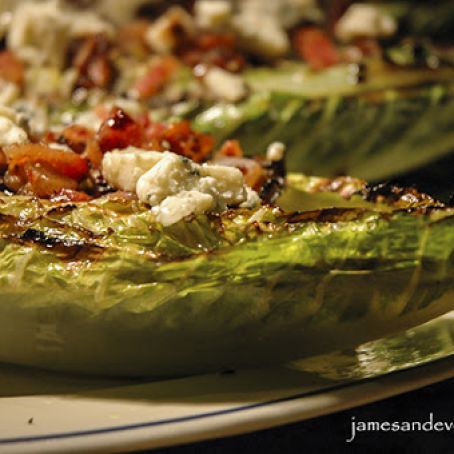 Grilled Hearts of Romaine Salad