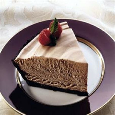 Chocolate Mousse Pie, Frozen
