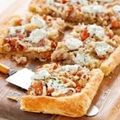 Potato, Cheese and Onion Tart