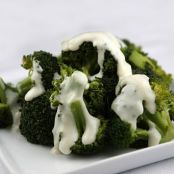 Broccoli with Two-Cheese Sauce
