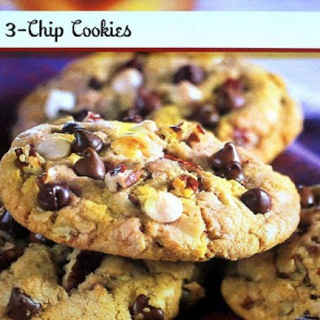 Jumbo 3-Chip Cookies